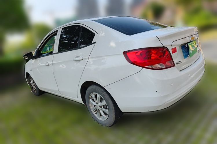 Used Chevrolet Sail 2018 Sail 3 1.3L AMT Ideal Edition Rear Left 45 Deg