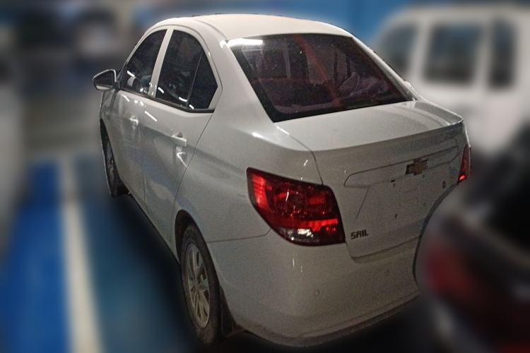 Used Chevrolet Sail 2018 Sail 3 1.3L AMT Ideal Edition Rear Left 45 Deg