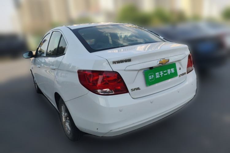 Used Chevrolet Sail 2018 Sail 3 1.3L AMT Ideal Edition Rear Left 45 Deg