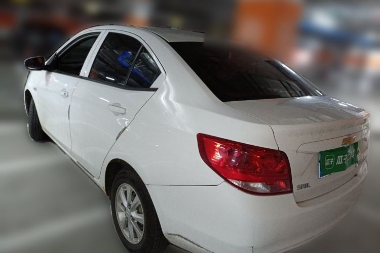 Used Chevrolet Sail 2018 Sail 3 1.3L AMT Ideal Edition Rear Left 45 Deg