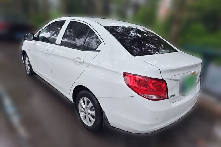 Used Chevrolet Sail 2018 Sail 3 1.3L AMT Ideal Edition Rear Left 45 Deg