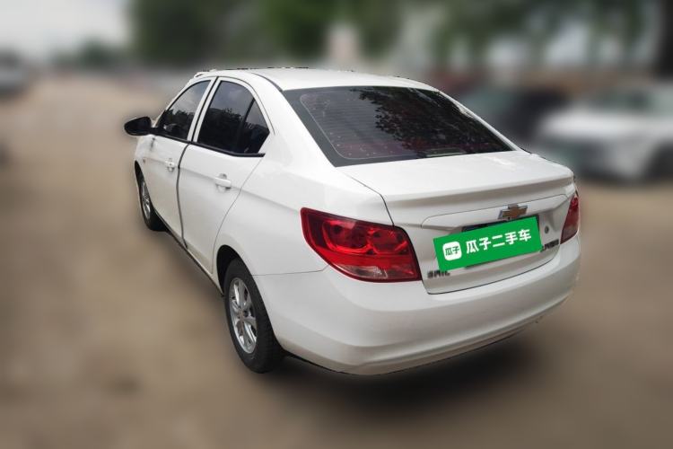 Used Chevrolet Sail 2018 Sail 3 1.3L Manual Comfort Sunroof Edition Rear Left 45 Deg
