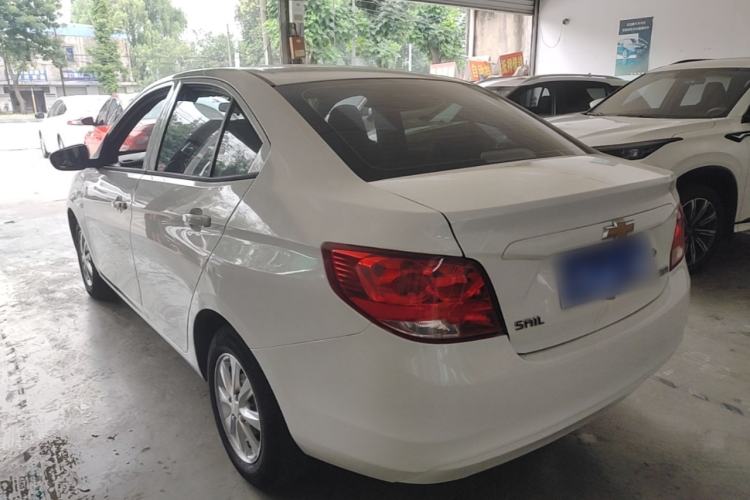 Used Chevrolet Sail 2018 Sail 3 1.3L Manual Comfort Sunroof Edition Rear Left 45 Deg