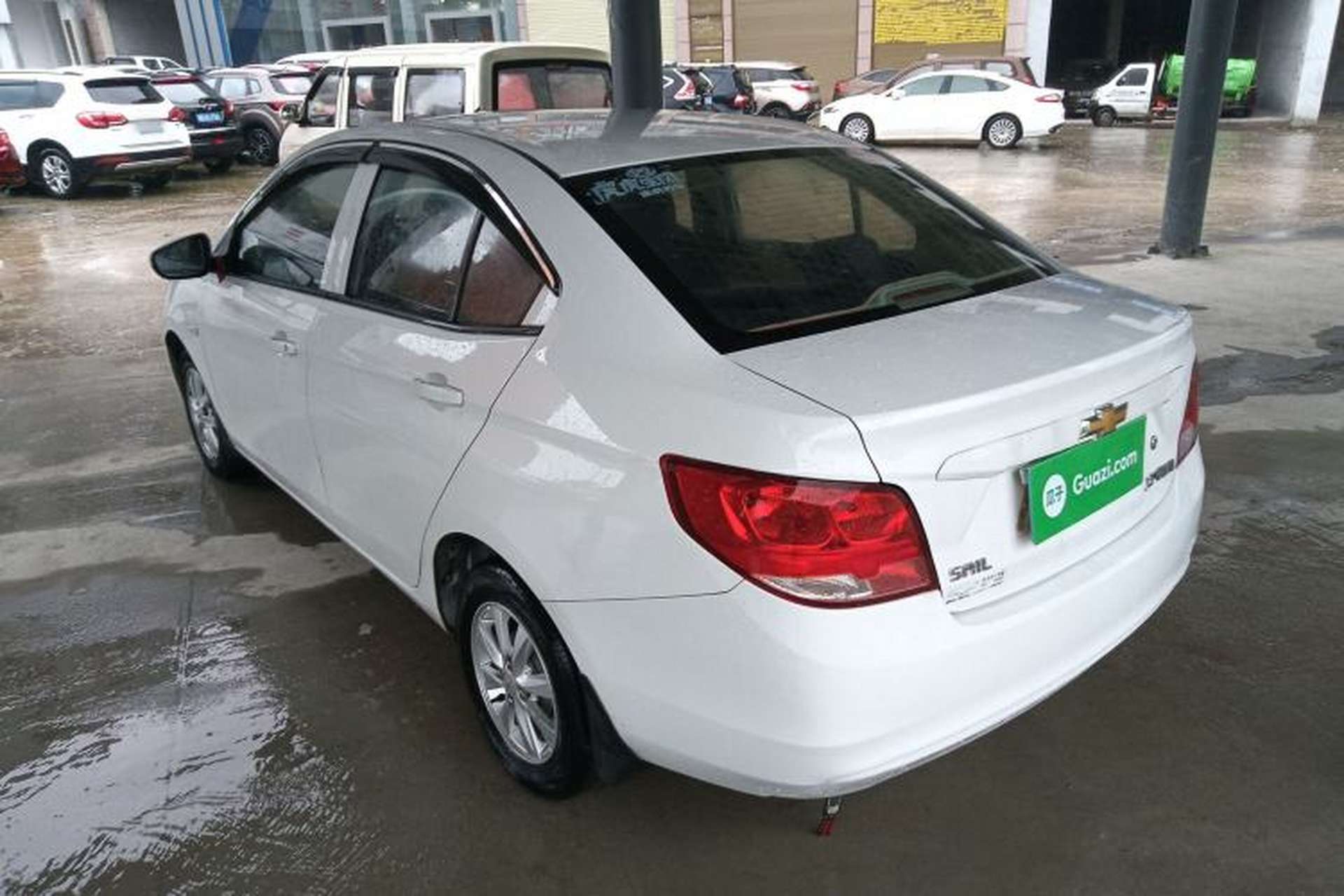 Used Chevrolet Sail 2018 Sail 3 1.5L Manual with Ideal Sunroof Edition Rear Left 45 Deg