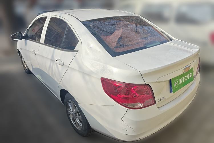 Used Chevrolet Sail 2018 Sail 3 1.3L AMT Ideal Edition Rear Left 45 Deg