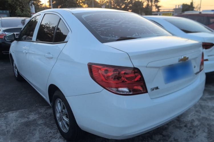Used Chevrolet Sail 2018 Sail 3 1.3L AMT Ideal Edition Rear Left 45 Deg