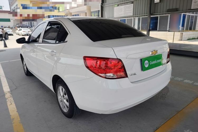 Used Chevrolet Sail 2018 Sail 3 1.3L AMT Ideal Edition Rear Left 45 Deg