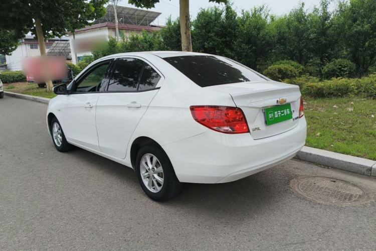 Used Chevrolet Sail 2018 Sail 3 1.3L AMT Ideal Edition Rear Left 45 Deg
