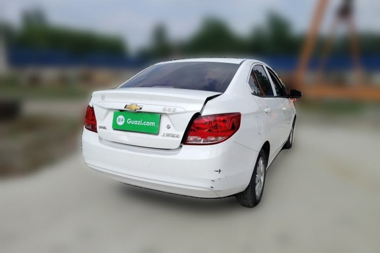 Used Chevrolet Sail 2018 Sail 3 1.3L AMT Ideal Edition Rear Right 45 Deg