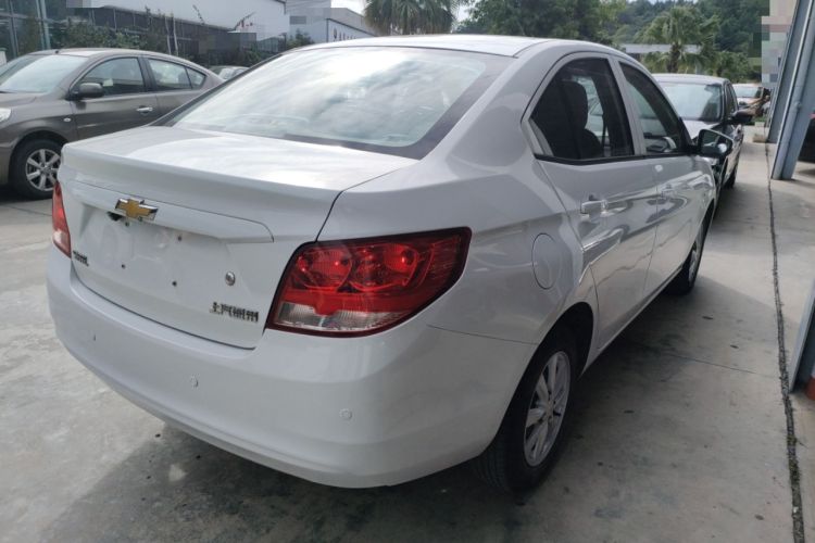 Used Chevrolet Sail 2018 Sail 3 1.3L Manual Comfort Sunroof Edition Rear Right 45 Deg