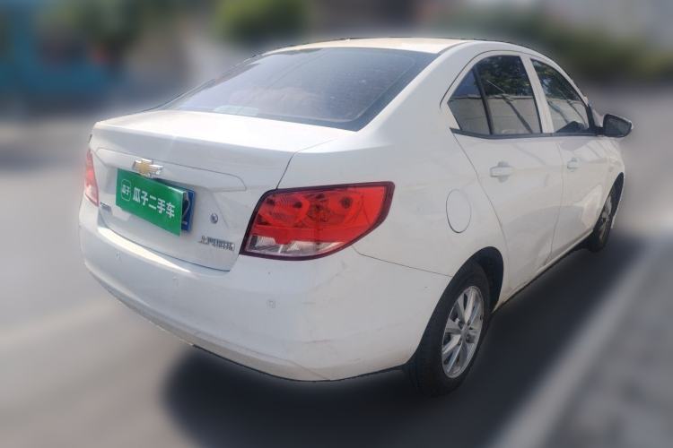 Used Chevrolet Sail 2018 Sail 3 1.3L AMT Ideal Edition Rear Right 45 Deg