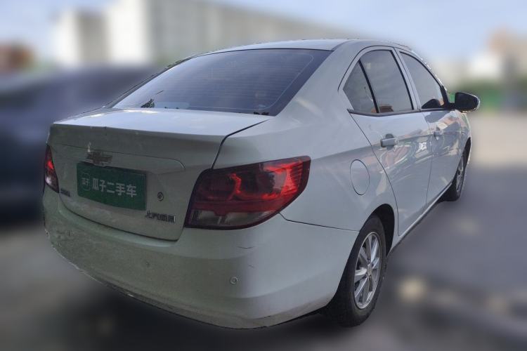 Used Chevrolet Sail 2018 Sail 3 1.3L AMT Ideal Edition Rear Right 45 Deg