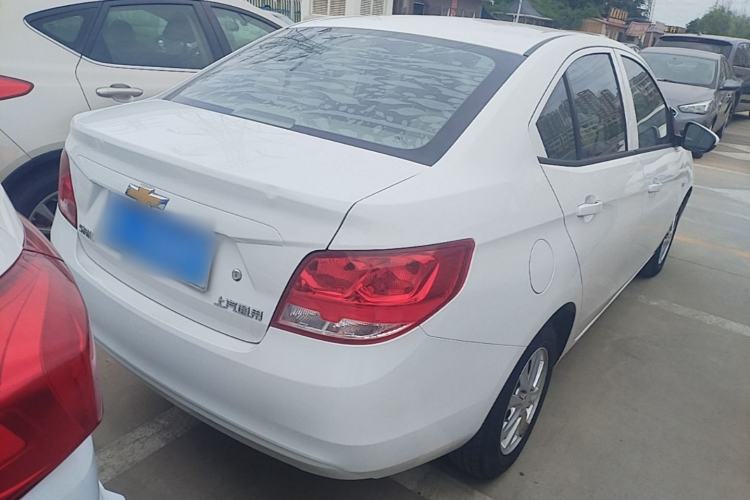 Used Chevrolet Sail 2018 Sail 3 1.3L AMT Ideal Edition Rear Right 45 Deg
