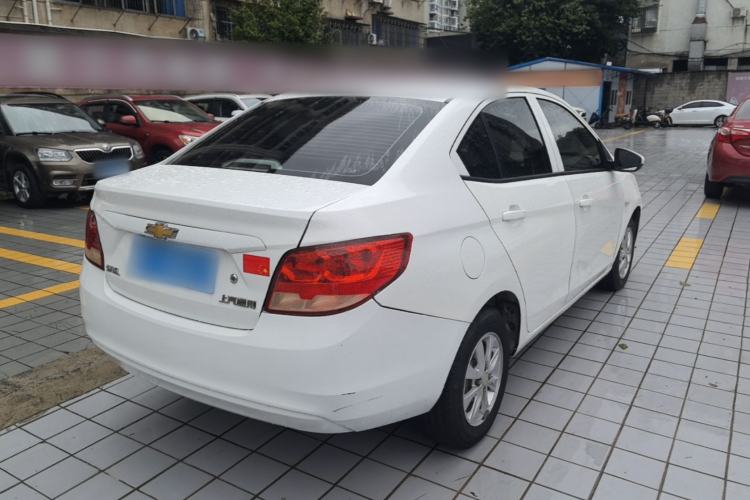 Used Chevrolet Sail 2018 Sail 3 1.3L AMT Ideal Edition Rear Right 45 Deg