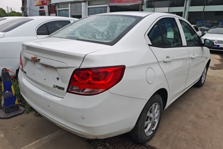 Used Chevrolet Sail 2018 Sail 3 1.3L AMT Ideal Edition Rear Right 45 Deg