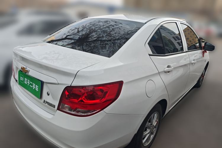 Used Chevrolet Sail 2018 Sail 3 1.3L AMT Ideal Edition Rear Right 45 Deg