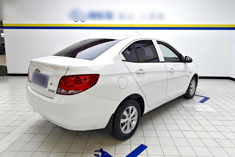 Used Chevrolet Sail 2018 Sail 3 1.3L AMT Ideal Edition Rear Right 45 Deg