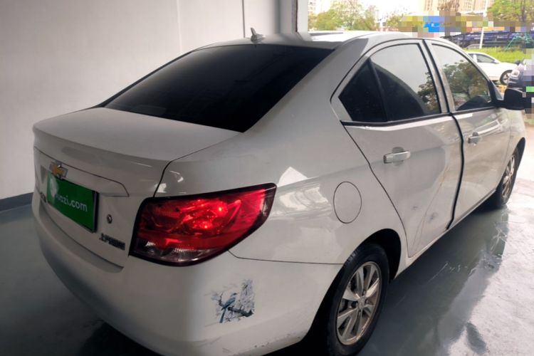 Used Chevrolet Sail 2018 Sail 3 1.3L AMT Ideal Edition Rear Right 45 Deg