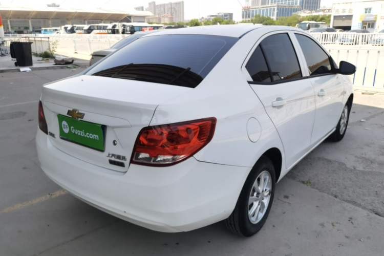 Used Chevrolet Sail 2018 Sail 3 1.3L AMT Ideal Edition Rear Right 45 Deg