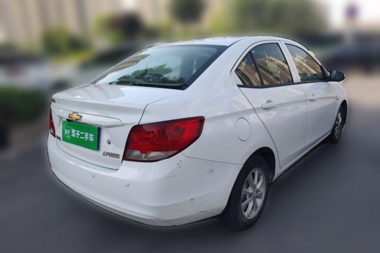 Used Chevrolet Sail 2018 Sail 3 1.3L AMT Ideal Edition Rear Right 45 Deg