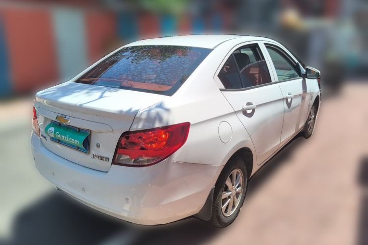 Used Chevrolet Sail 2018 Sail 3 1.3L AMT Ideal Edition Rear Right 45 Deg
