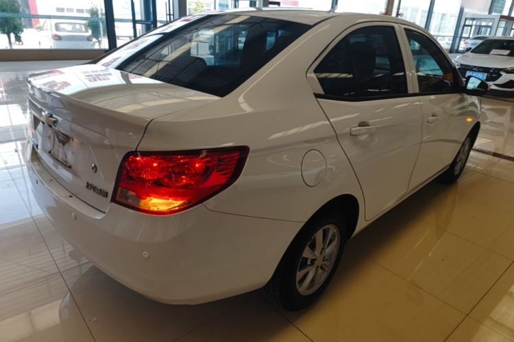Used Chevrolet Sail 2018 Sail 3 1.3L AMT Ideal Edition Rear Right 45 Deg