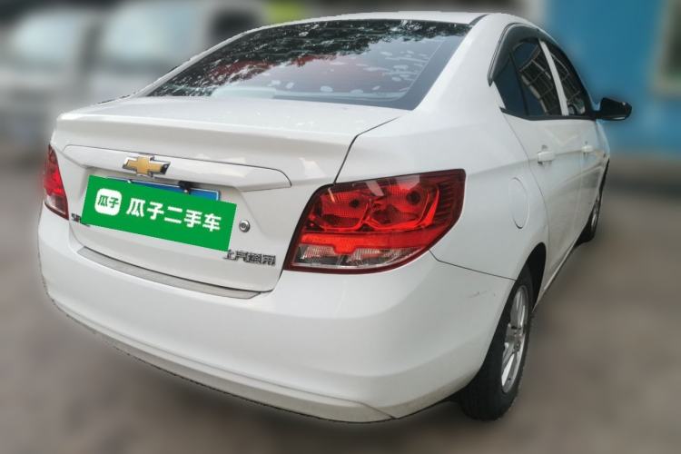 Used Chevrolet Sail 2018 Sail 3 1.3L AMT Ideal Edition Rear Right 45 Deg