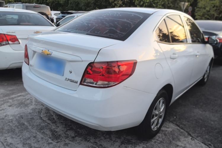 Used Chevrolet Sail 2018 Sail 3 1.3L AMT Ideal Edition Rear Right 45 Deg