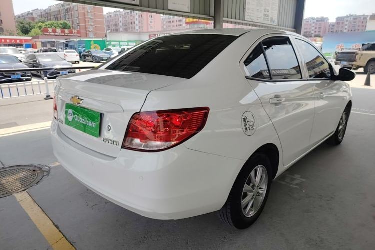 Used Chevrolet Sail 2018 Sail 3 1.3L AMT Ideal Edition Rear Right 45 Deg