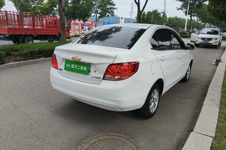 Used Chevrolet Sail 2018 Sail 3 1.3L AMT Ideal Edition Rear Right 45 Deg