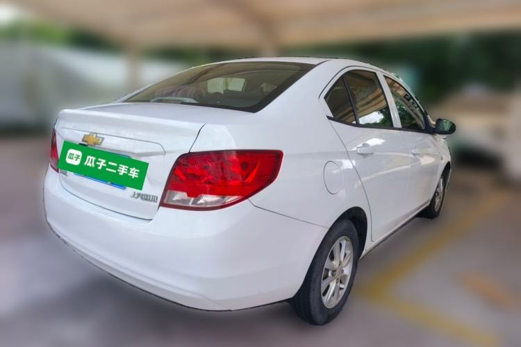 Used Chevrolet Sail 2018 Sail 3 1.3L AMT Ideal Edition Rear Right 45 Deg