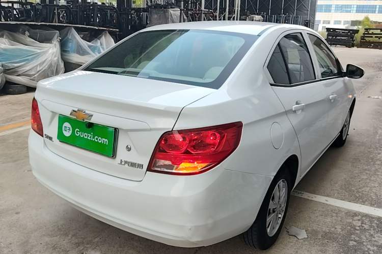 Used Chevrolet Sail 2018 Sail 3 1.3L AMT Ideal Edition Rear Right 45 Deg