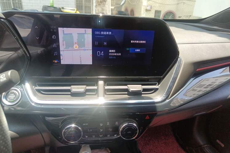Used Chevrolet Seeker 2022 1.5T CVT RS Bee Wave Edition Audio And AC Panel