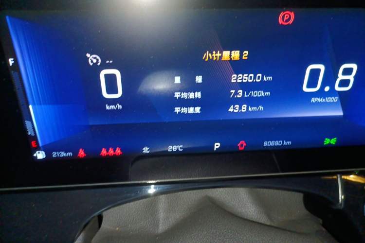 Used Chevrolet Seeker 2022 1.5T CVT Trendy Edition Instrument Cluster