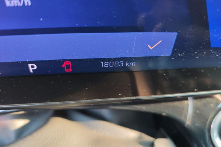 Used Chevrolet Seeker 2022 1.5T CVT Trendy Smart Edition Odometer Close Up