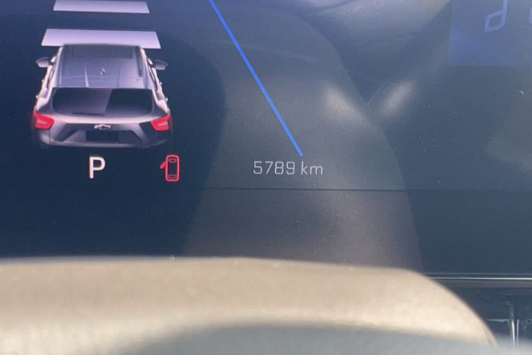 Used Chevrolet Seeker 2022 1.5T CVT RS Honeycomb Edition Odometer Close Up