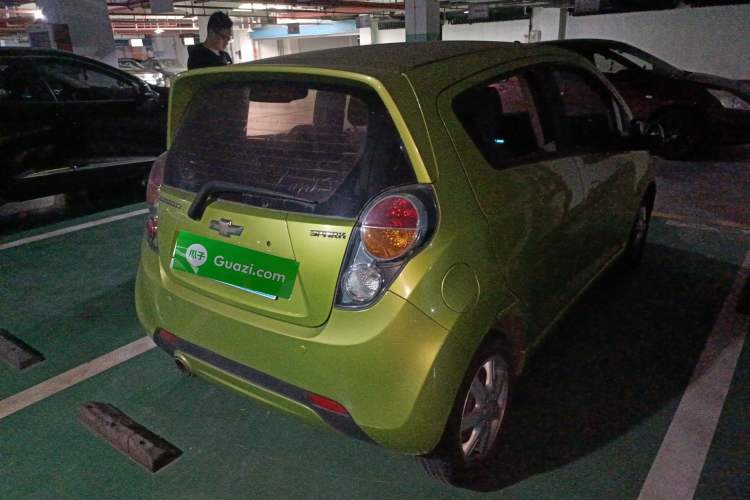 Used Chevrolet Spark 2011 1.0 SE MT Rear Left 45 Deg