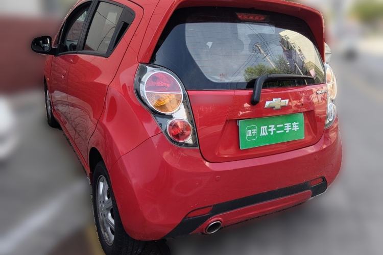 Used Chevrolet Spark 2011 1.0 SX AT Rear Left 45 Deg