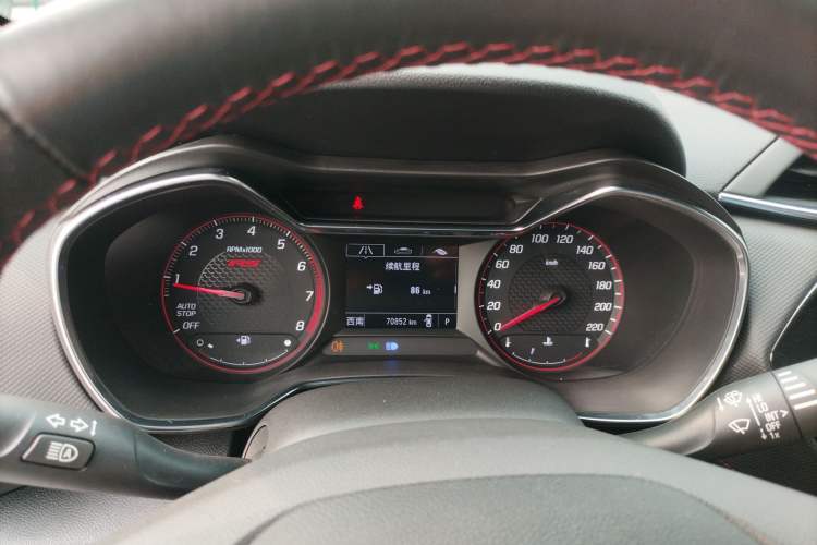 Used Chevrolet Trailblazer 2019 435T RS Automatic All-Wheel-Drive Huanrui Edition China VI Standard Instrument Cluster