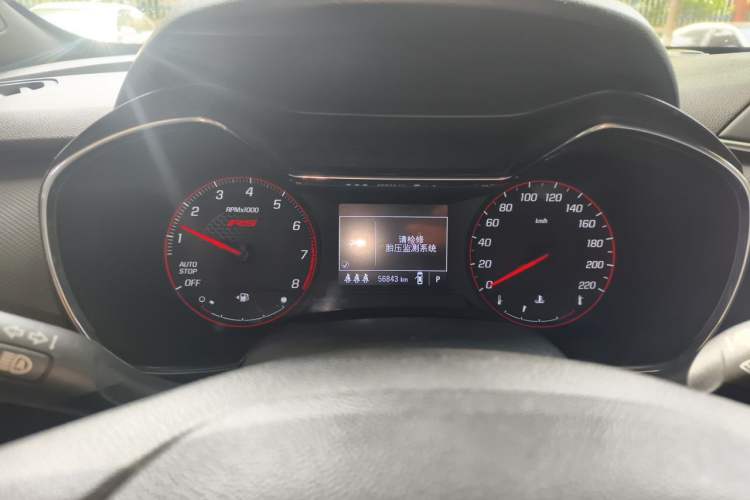 Used Chevrolet Trailblazer 2019 435T RS Automatic All-Wheel-Drive Huanrui Edition China VI Standard Instrument Cluster