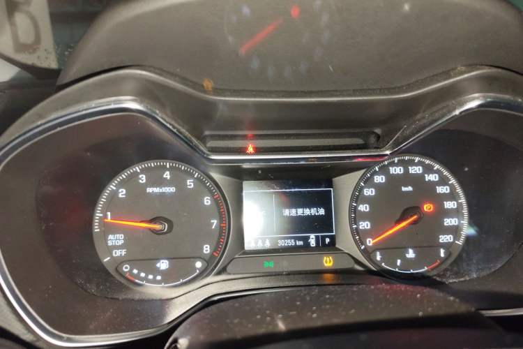 Used Chevrolet Trailblazer 2019 435T Redline CVT Two-Wheel Drive Chirui Version China VI Standard Instrument Cluster