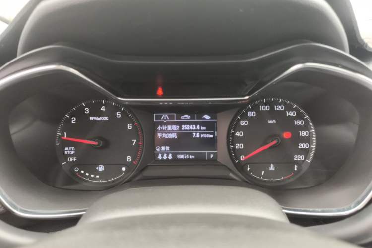 Used Chevrolet Trailblazer 2019 435T Redline CVT Two-Wheel Drive Chirui Version China VI Standard Instrument Cluster
