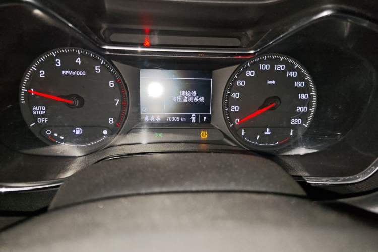 Used Chevrolet Trailblazer 2019 435T Redline CVT Two-Wheel Drive Chirui Version China VI Standard Odometer Close Up