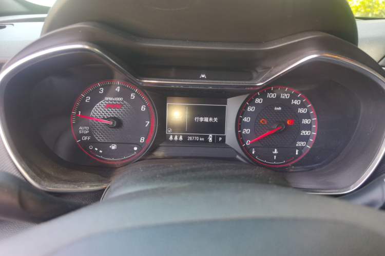 Used Chevrolet Trailblazer 2019 435T RS CVT Two-Wheel Drive Dynamic Edition China VI Standard Instrument Cluster