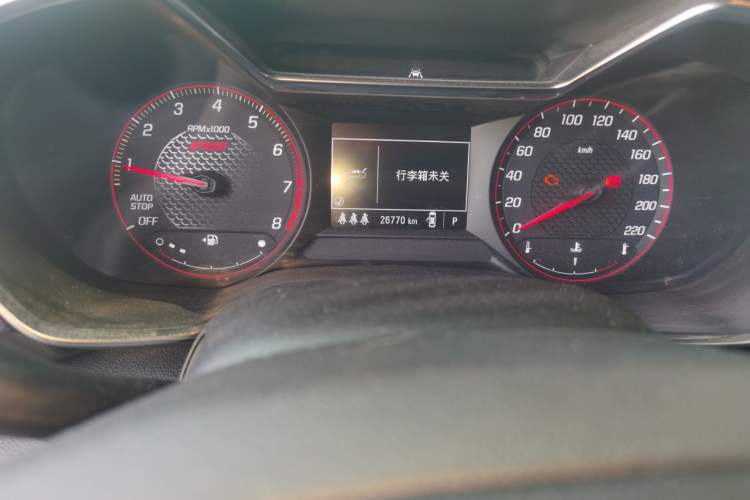 Used Chevrolet Trailblazer 2019 435T RS CVT Two-Wheel Drive Dynamic Edition China VI Standard Odometer Close Up