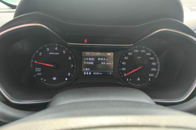 Used Chevrolet Trailblazer 2019 435T Redline CVT Two-Wheel Drive Chirui Version China VI Standard Instrument Cluster
