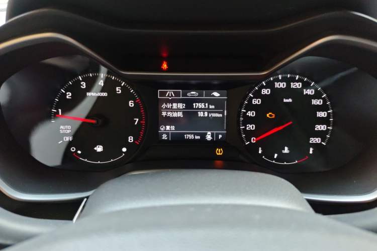 Used Chevrolet Trailblazer 2019 435T Redline CVT Two-Wheel-Drive Sharp Edition China VI Standard Instrument Cluster