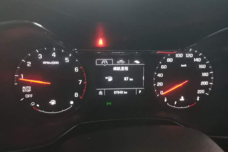 Used Chevrolet Trailblazer 2019 435T Redline CVT Two-Wheel Drive Chirui Version China VI Standard Instrument Cluster