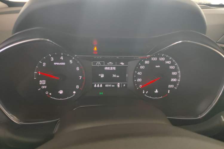 Used Chevrolet Trailblazer 2019 435T Redline CVT Two-Wheel Drive Chirui Version China VI Standard Instrument Cluster