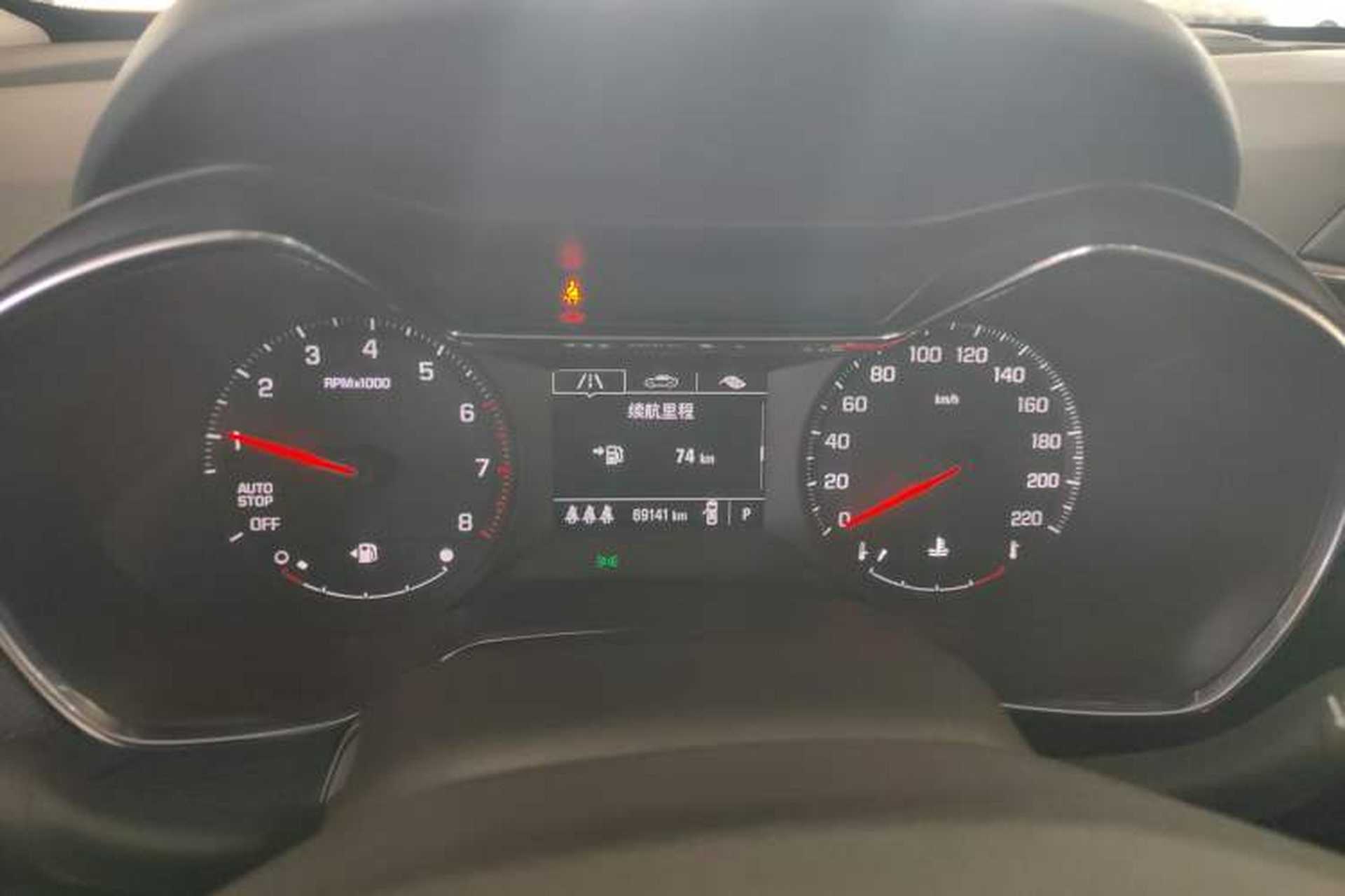 Used Chevrolet Trailblazer 2019 435T Redline CVT Two-Wheel Drive Chirui Version China VI Standard Instrument Cluster